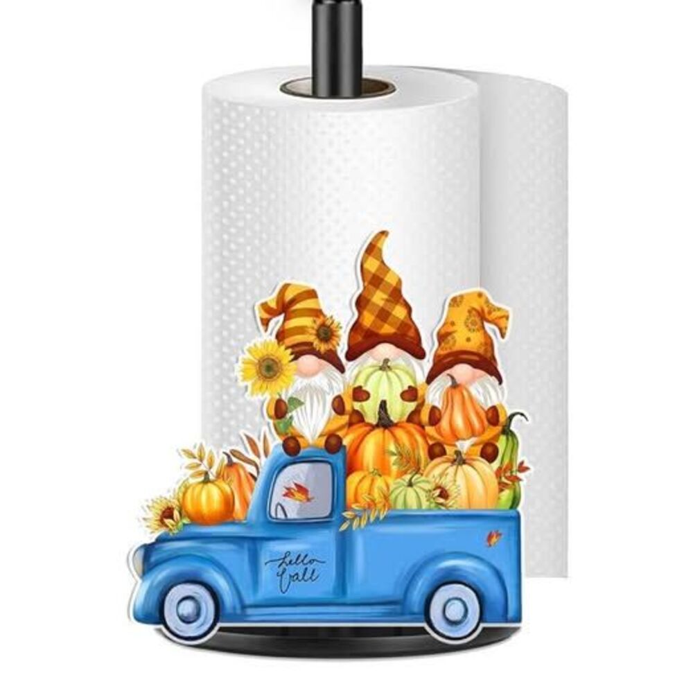 Fall Paper Towel Holder, NEW